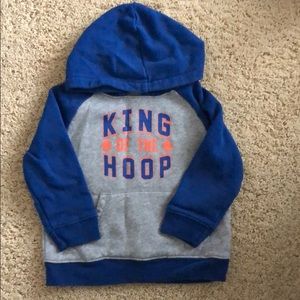 Toddler Boy Hooded Sweatshirt